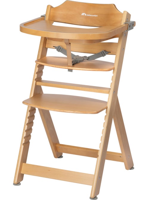 BEBE CONFORT Timba Trona para bebé, Trona de madera, de 6 meses a 10 años (30 kg) - Kiabi