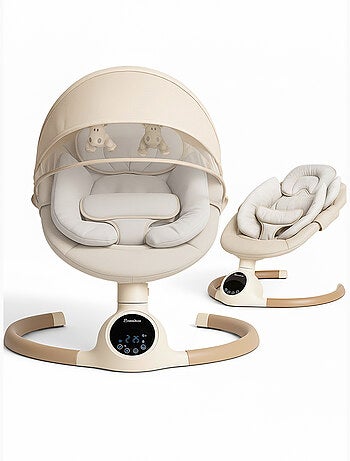 BEBE2LUXE Alpha : Silla Mecedora Eléctrica para Niños, Columpio Bebe, Hamaca eléctrica 0‑9 kg