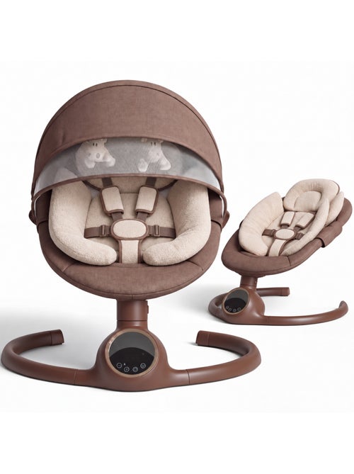 BEBE2LUXE Alpha : Silla Mecedora Eléctrica para Niños, Hamaca Bebé, Columpio Bebe - Kiabi BEBE2LUXE Alpha : Silla Mecedora Eléctrica para Niños, Hamaca Bebé, Columpio Bebe - Kiabi