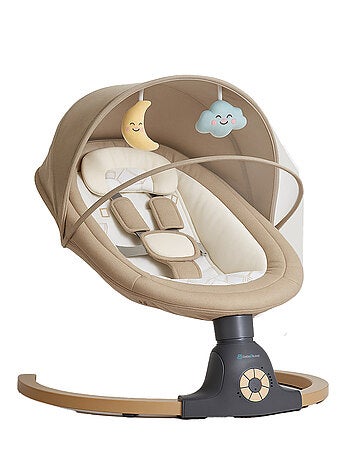 BEBE2LUXE Ava, Silla Mecedora Eléctrica para Niños, Hamaca eléctrica 0‑9 kg