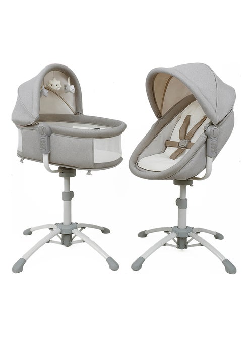 bebe2luxe Cuna 4 en 1 – Hamaca eléctrica multifunción : balancín.. - Kiabi bebe2luxe Cuna 4 en 1 – Hamaca eléctrica multifunción : balancín.. - Kiabi