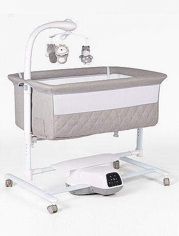 bebe2luxe Idream : Cuna Codo eléctrica con balancín automático para bebés