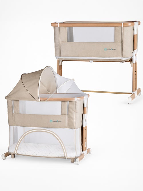 bebe2luxe Leo 3 en 1 – Cuna colecho, Cama de bebé Segura y Parque Infantil Modular Beige - Kiabi bebe2luxe Leo 3 en 1 – Cuna colecho, Cama de bebé Segura y Parque Infantil Modular Beige - Kiabi