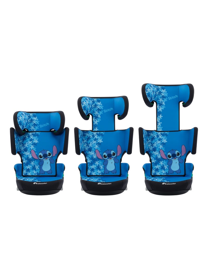 Bebeconfort Asiento elevador de coche i-Size Hera i-Fix, Disney, Stitch Azul claro - Kiabi