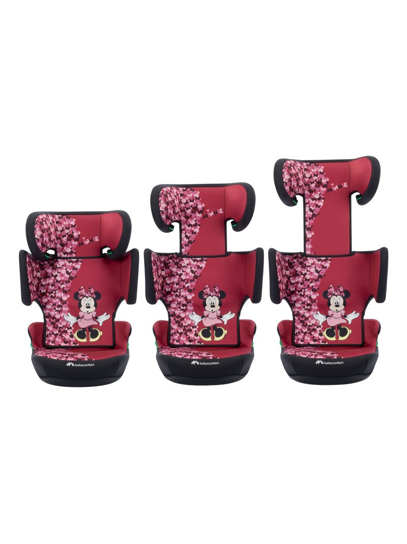 Bebeconfort Asiento elevador i-Size Hera i-Safe, Disney, Minnie Negro Rosa - Kiabi