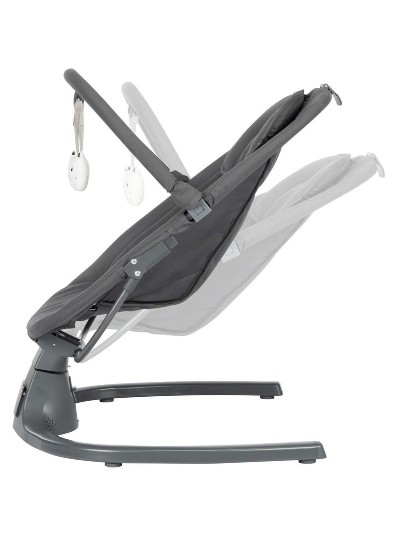 Bebeconfort balancín automático y hamaca bebé Melilo Gris oscuro - Kiabi