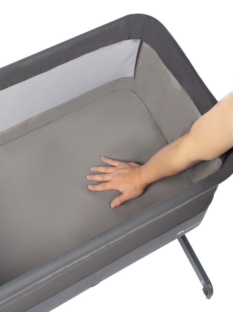Bebeconfort Calidoo Cuna Colecho, Moisés, Cama de Bebé, desde el nacimiento hasta 9 kg Gris negro - Kiabi