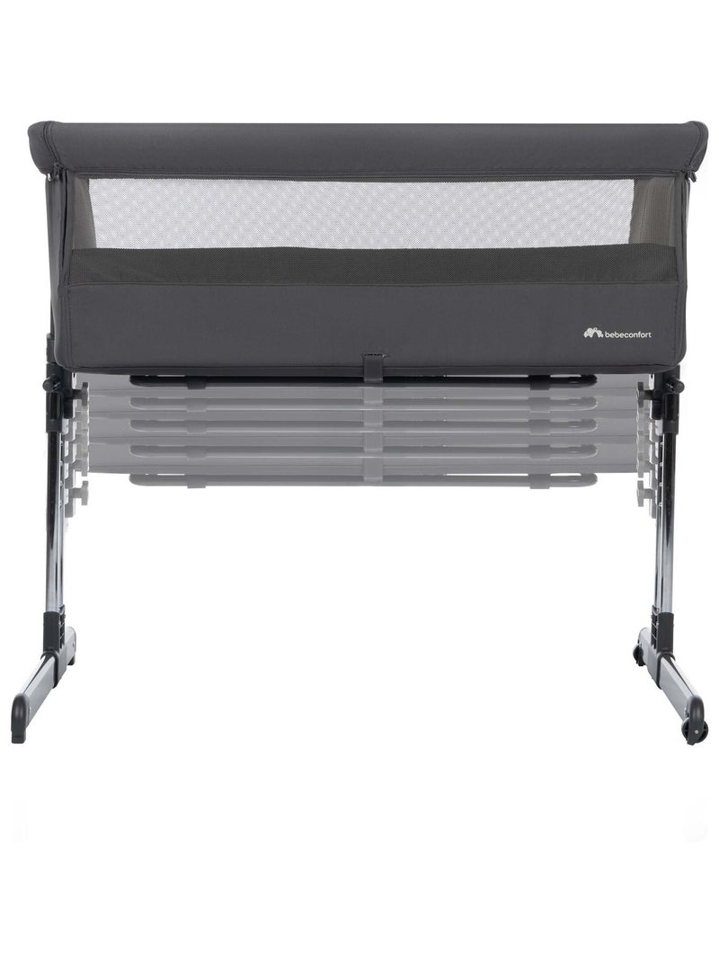 Bebeconfort Calidoo Cuna Colecho, Moisés, Cama de Bebé, desde el nacimiento hasta 9 kg Gris negro - Kiabi