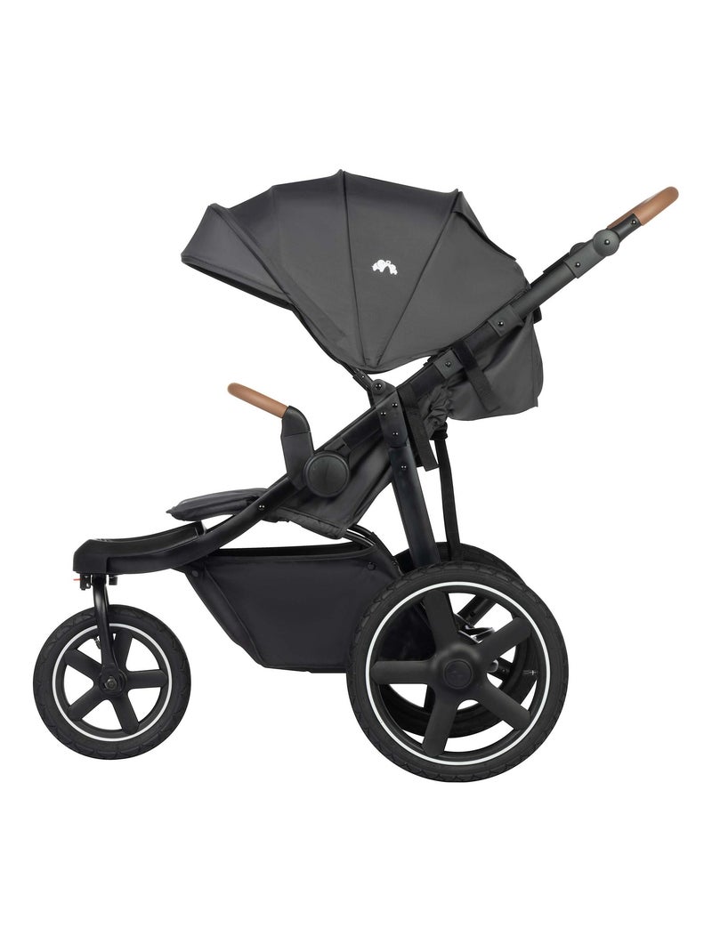 Bebeconfort Cochecito CLOUDY de 3 ruedas, todo terreno, de 0 a 4 años (0 a 22 kg) Gris oscuro - Kiabi