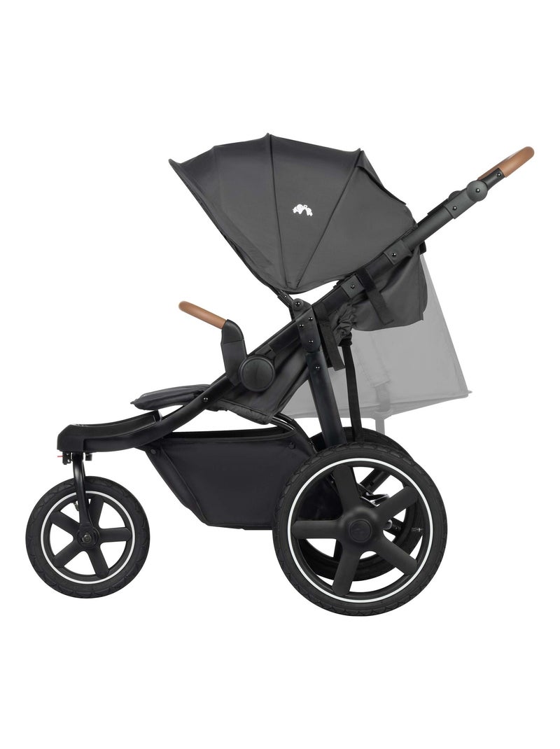 Bebeconfort Cochecito CLOUDY de 3 ruedas, todo terreno, de 0 a 4 años (0 a 22 kg) Gris oscuro - Kiabi