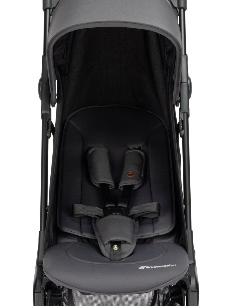 BEBECONFORT Cochecito de bebé Zephir ultra compacto, compatible con cabina Gris oscuro - Kiabi
