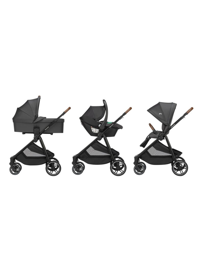 Bebeconfort Pack Cochecito Trio Luvia Gris oscuro - Kiabi