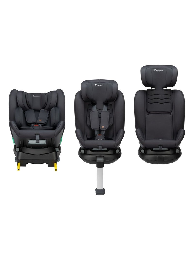 Bebeconfort Silla de coche multi‑edad giratoria Atlas 360 i‑Size Negro Negro - Kiabi