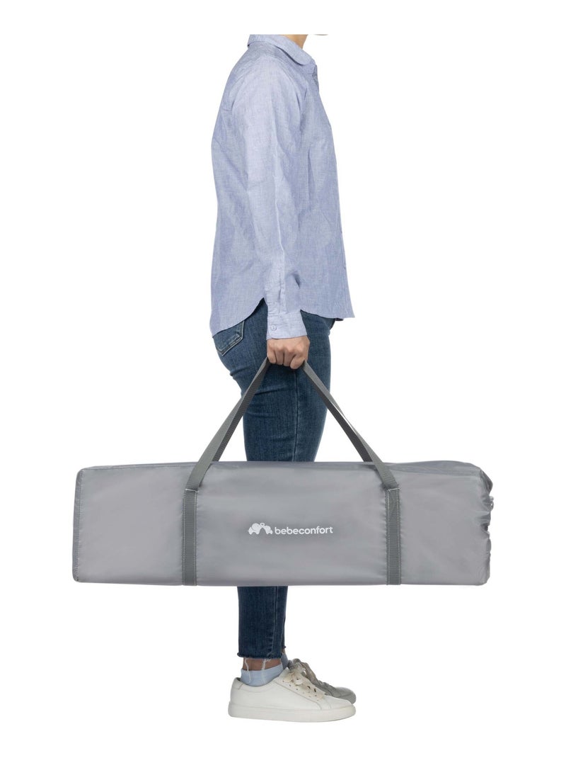 BEBECONFORT Soft Dreams Cuna para bebé, cuna de viaje + bolsa de transporte Gris gris gris - Kiabi