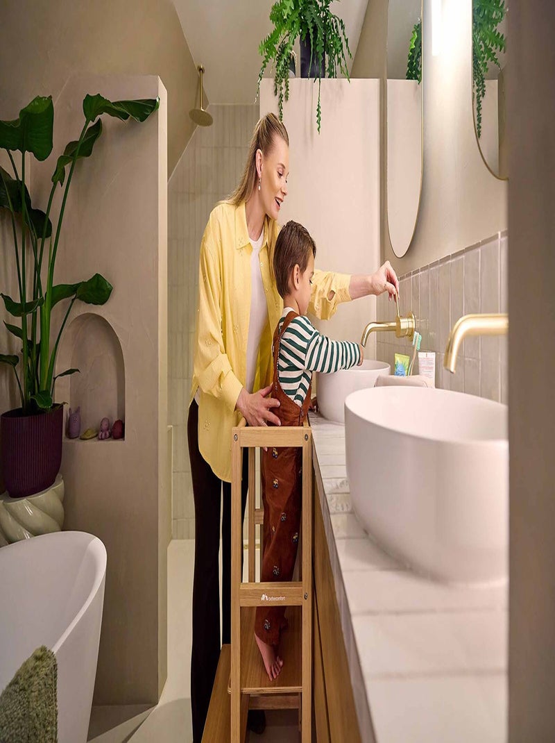 Bebeconfort torre de aprendizaje de madera Nola Marrón - Kiabi