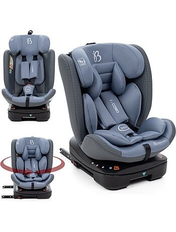 Bebelissimo - silla de coche isofix - giratoria 360 ° - 40-150 cm - 0-36kg i- como