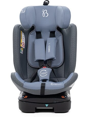 Bebelissimo - silla de coche isofix - giratoria 360 ° - 40-150 cm - 0-36kg i- como