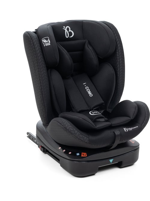 Bebelissimo - silla de coche isofix - giratoria 360 ° - 40-150 cm - 0-36kg i- como - Kiabi
