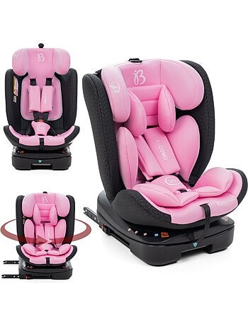 Bebelissimo - silla de coche isofix - giratoria 360 ° - 40-150 cm - 0-36kg i- como