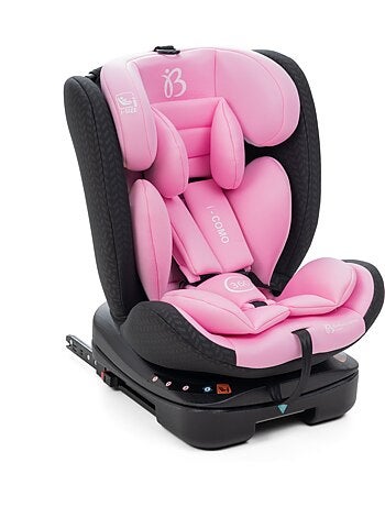 Bebelissimo - silla de coche isofix - giratoria 360 ° - 40-150 cm - 0-36kg i- como