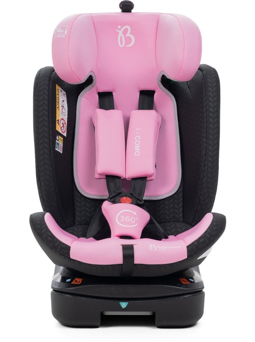 Bebelissimo - silla de coche isofix - giratoria 360 ° - 40-150 cm - 0-36kg i- como - Kiabi