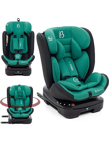 Bebelissimo - silla de coche isofix - giratoria 360 ° - 40-150 cm - 0-36kg i- como