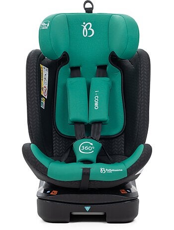 Bebelissimo - silla de coche isofix - giratoria 360 ° - 40-150 cm - 0-36kg i- como