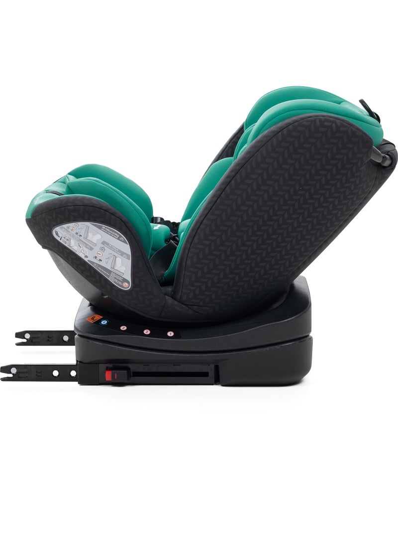 Bebelissimo - silla de coche isofix - giratoria 360 ° - 40-150 cm - 0-36kg i- como Verde - Kiabi