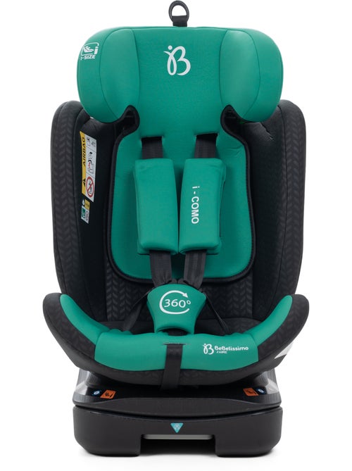Bebelissimo - silla de coche isofix - giratoria 360 ° - 40-150 cm - 0-36kg i- como - Kiabi