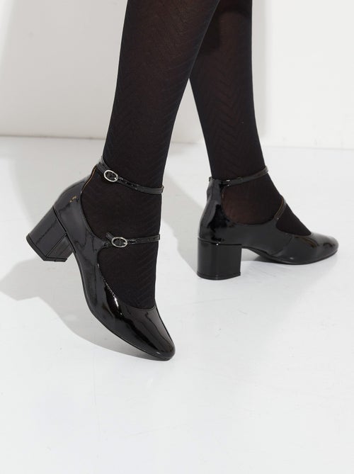 Bebés con tacones de punta redonda y tiras finas - AFIBEL - Kiabi