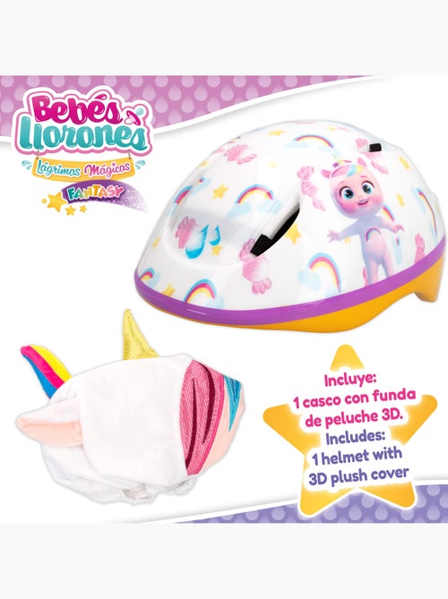 Bebés llorones casco con funda 3d dreamy - Kiabi