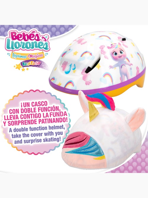 Bebés llorones casco con funda 3d dreamy - Kiabi