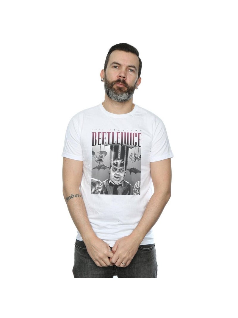 Beetlejuice - Camiseta Circo para Hombre Blanco - Kiabi