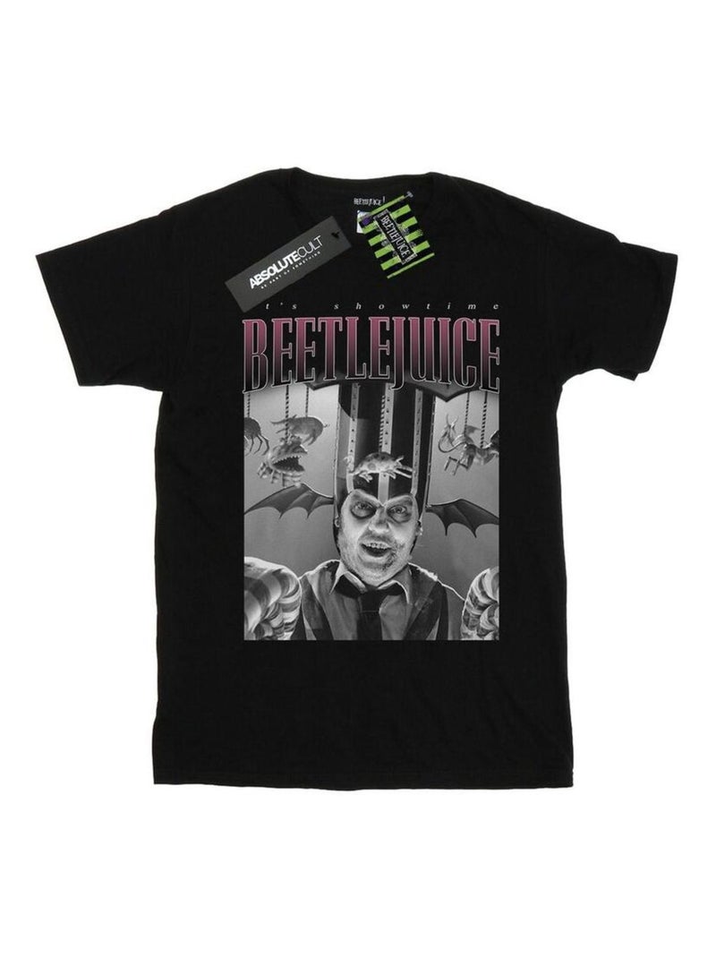 Beetlejuice - Camiseta Circo para Hombre Negro - Kiabi