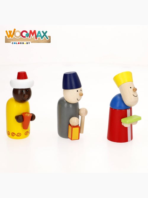 Belén de madera 11 piezas WOOMAX - Kiabi Belén de madera 11 piezas WOOMAX - Kiabi