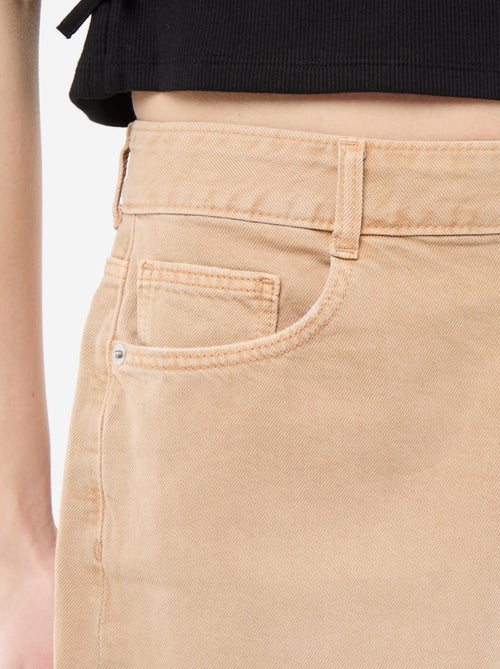 Bermuda ancho en twill - Kiabi