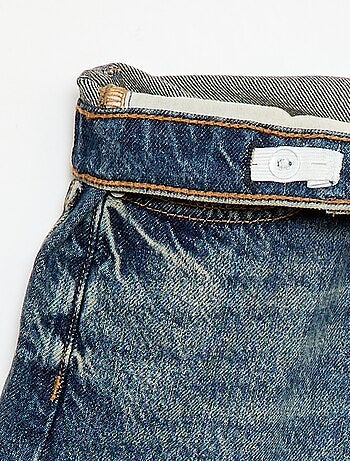 Bermuda baggy denim de algodón