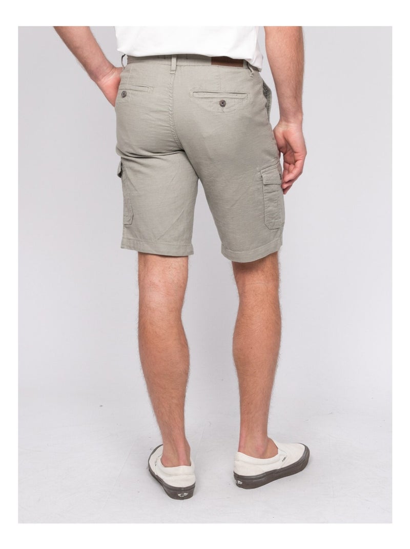 Bermuda cargo BUDINO Verde claro - Kiabi