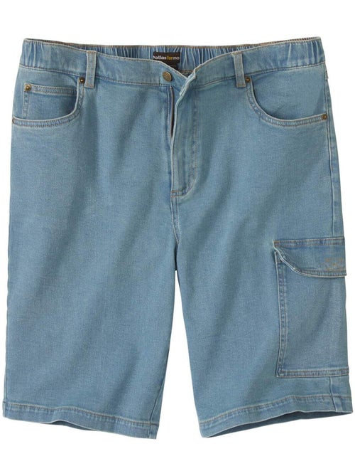 Bermuda cargo vaquero stretch - Kiabi Bermuda cargo vaquero stretch - Kiabi