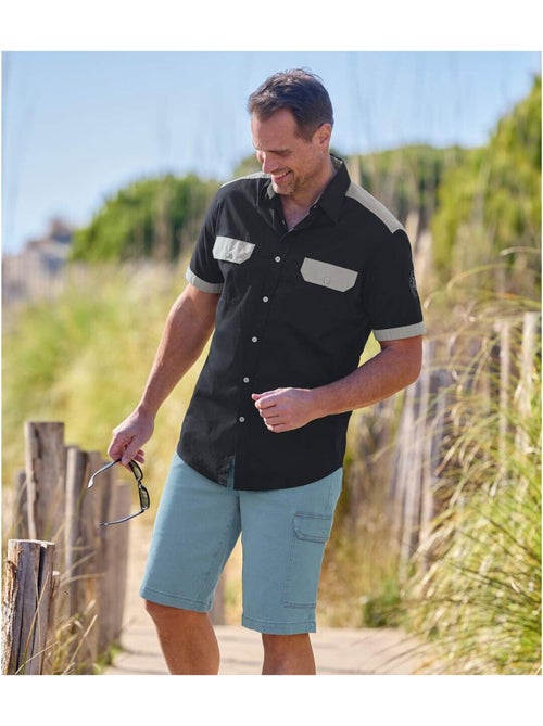 Bermuda cargo vaquero stretch - Kiabi Bermuda cargo vaquero stretch - Kiabi