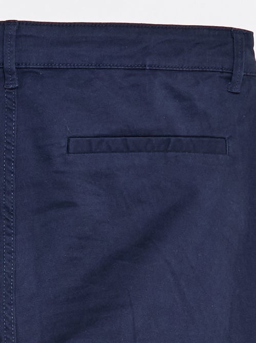 Bermuda chino - colección fácil de poner - Kiabi