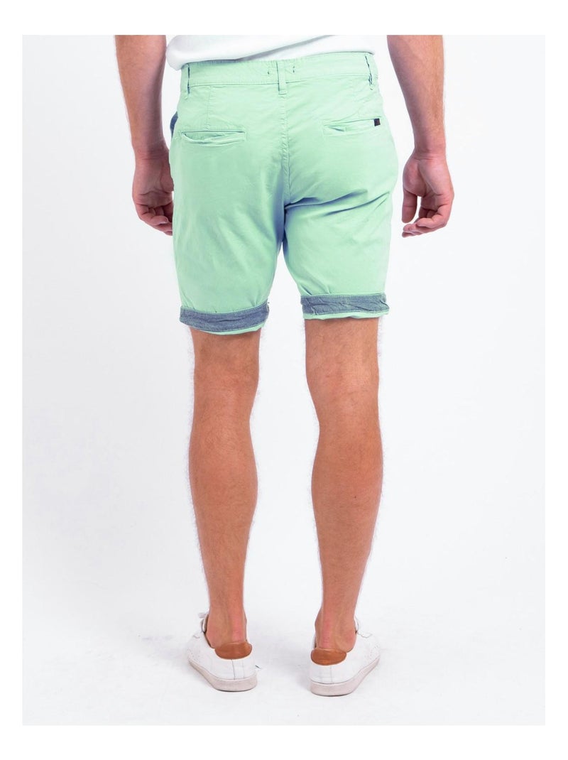 Bermuda chino BAZY Verde - Kiabi