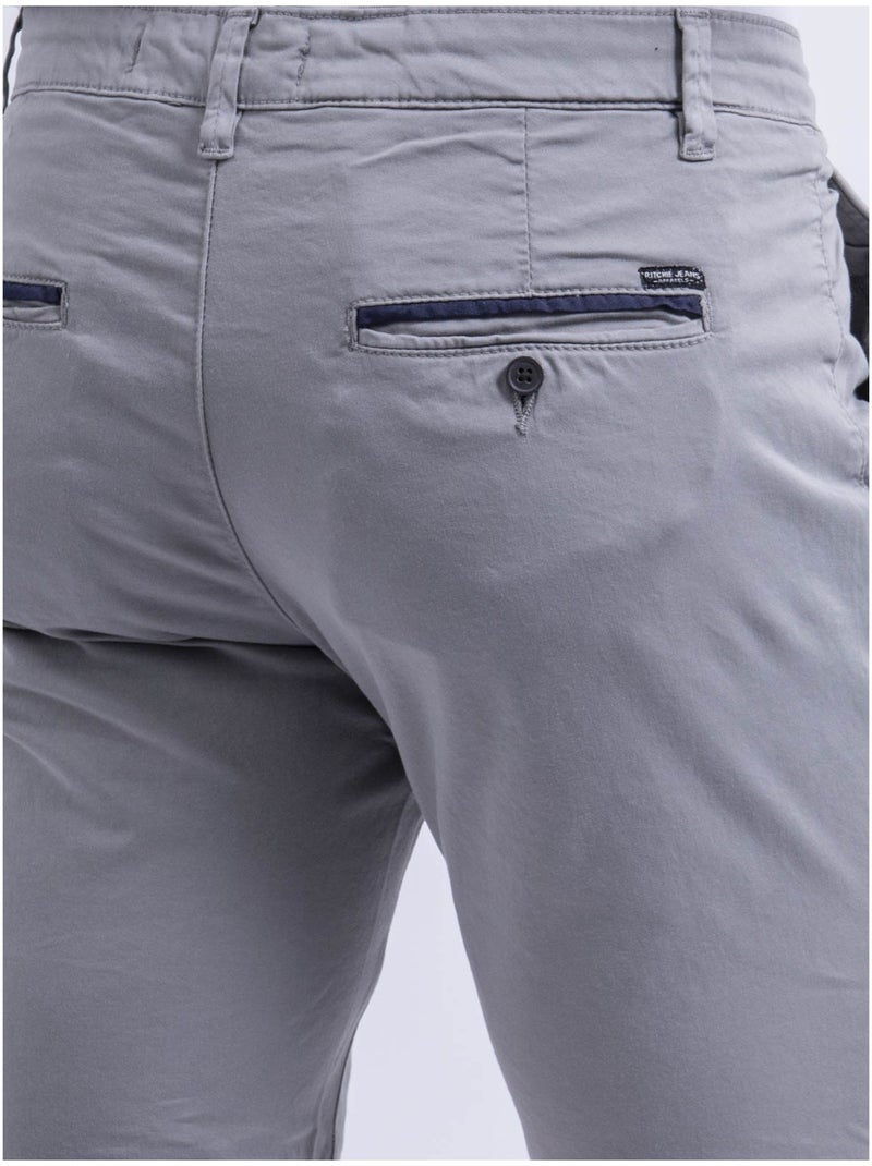 Bermuda chino BERKLARO Gris claro - Kiabi