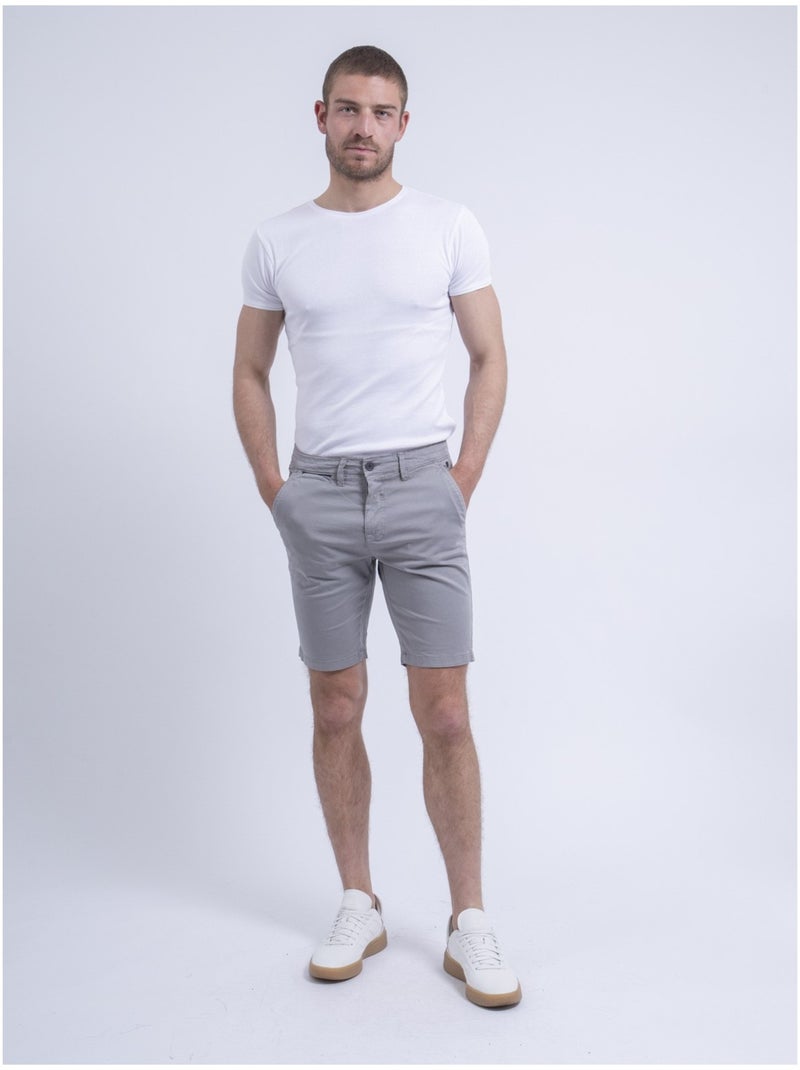 Bermuda chino BERKLARO Gris claro - Kiabi