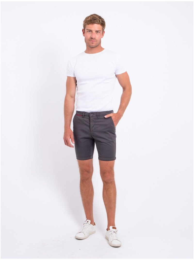 Bermuda chino BERKLARO Gris oscuro - Kiabi