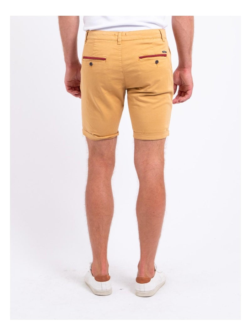 Bermuda chino BERKLARO Mostaza - Kiabi