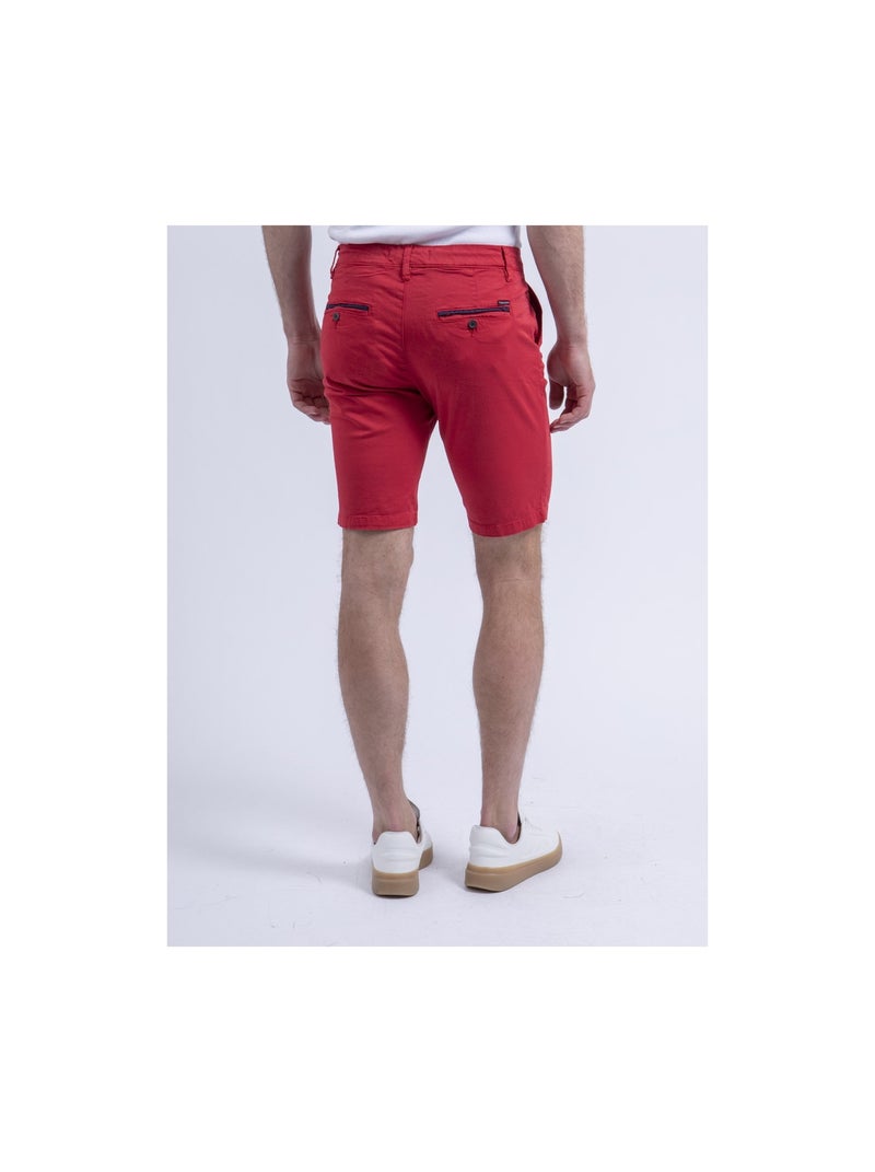 Bermuda chino BERKLARO Rojo - Kiabi