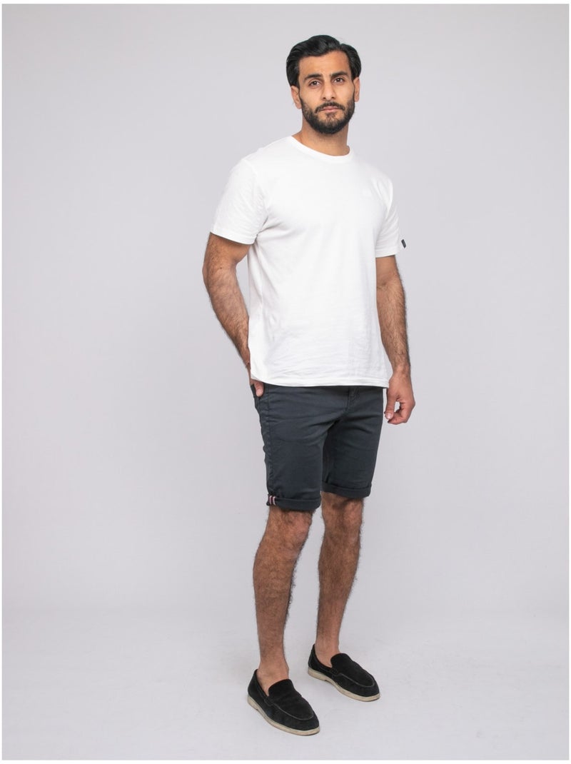 Bermuda chino BLOCHELLI Azul marino - Kiabi