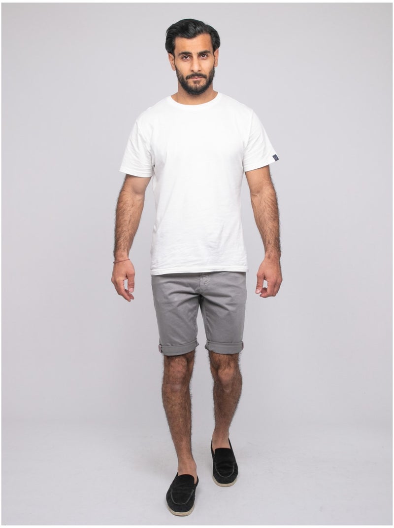 Bermuda chino BLOCHELLI Gris claro - Kiabi