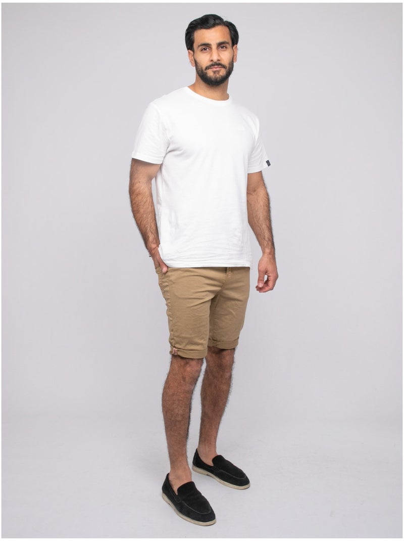 Bermuda chino BLOCHELLI Marrón - Kiabi